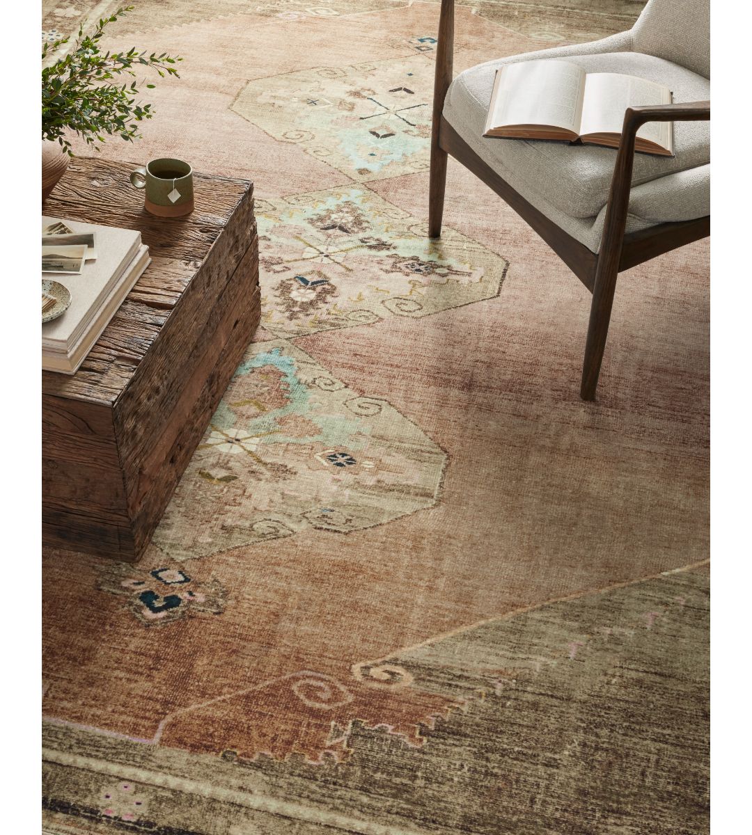 Sinclair Collection Clay Tobacco Magnolia Home x Loloi 229cm x 289cm - Destination Interiors