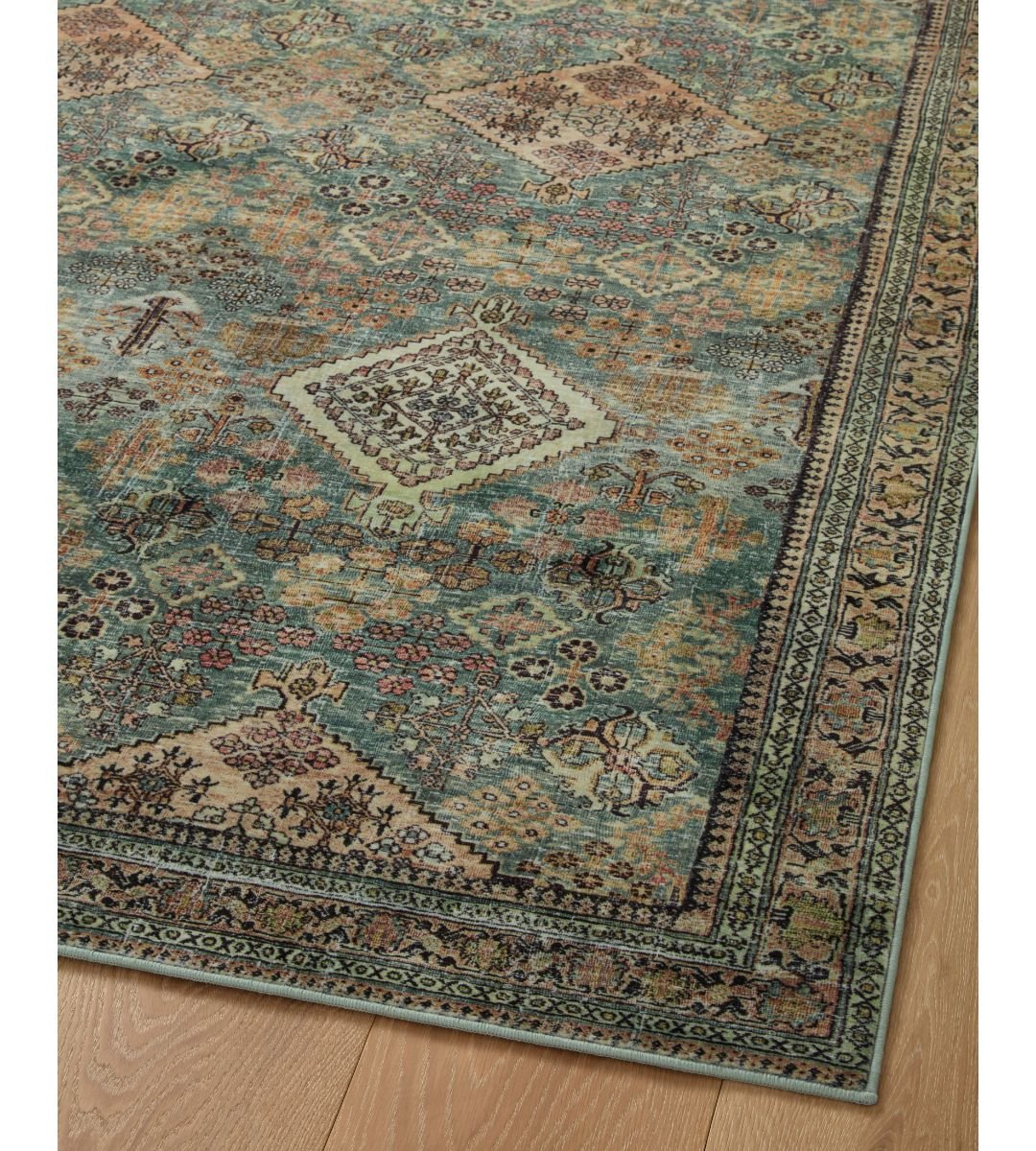 Sinclair Collection Turquoise Multi Magnolia Home x Loloi 229cm x 289cm - Destination Interiors