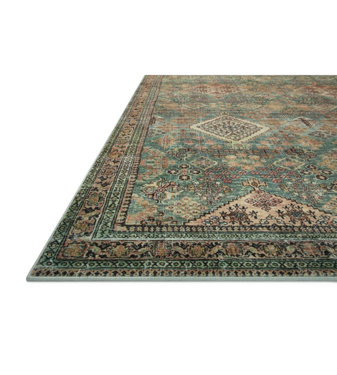 Sinclair Collection Turquoise Multi Magnolia Home x Loloi 229cm x 289cm - Destination Interiors