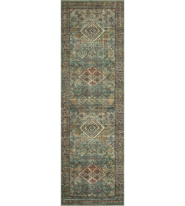 Sinclair Collection Turquoise Multi Magnolia Home x Loloi 229cm x 289cm - Destination Interiors