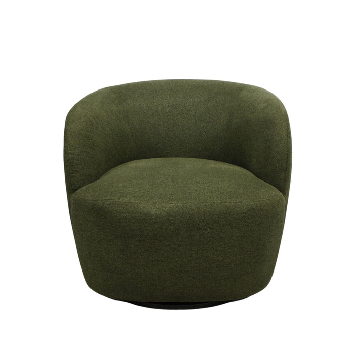 Spinova Swivel Chair Green - Destination Interiors