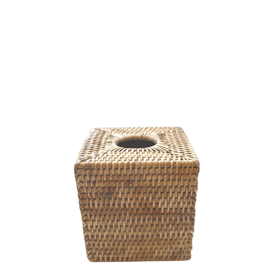 Square Tissue Cover Natural - Destination Interiors