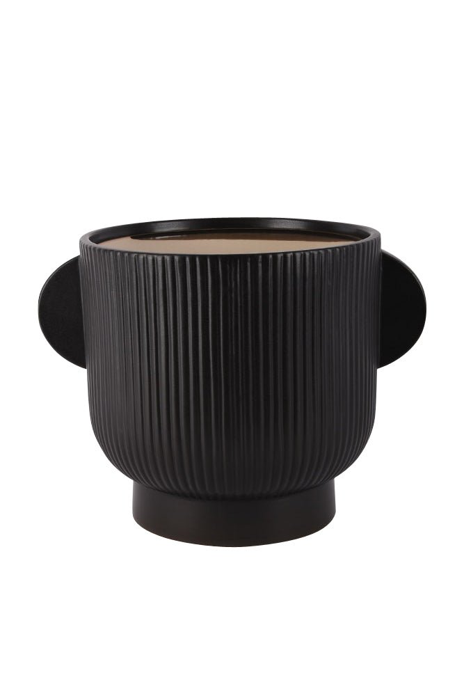 Stepped Planter w Handles LRG - Destination Interiors