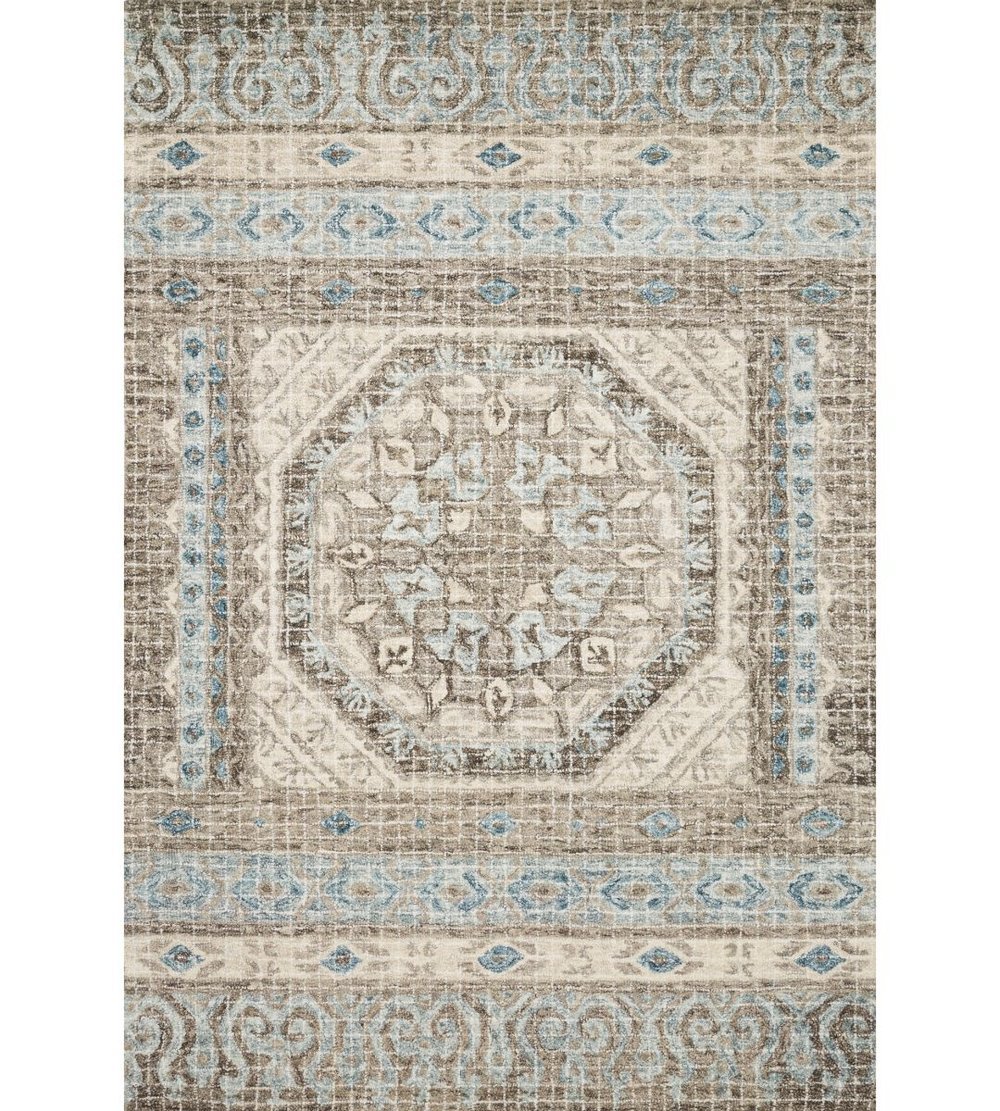 Tatum Collection Stone Blue by Loloi 236cm x 297cm - Destination Interiors