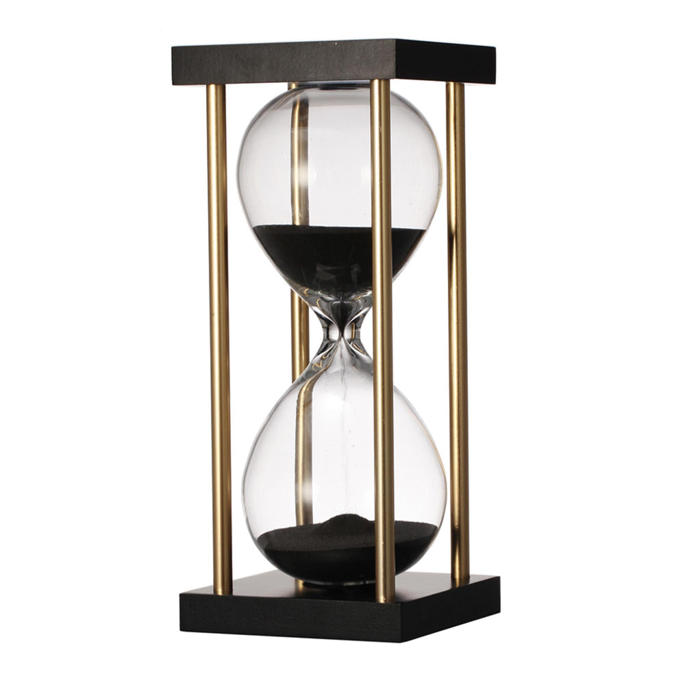 TEMPO 15 MIN. HOURGLASS BLACK - PRE ORDER FOR LATE JULY DELIVERY - Destination Interiors