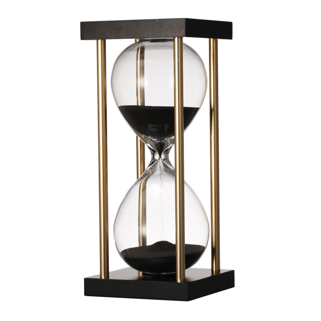 TEMPO 15 MIN. HOURGLASS BLACK - PRE ORDER FOR LATE JULY DELIVERY - Destination Interiors