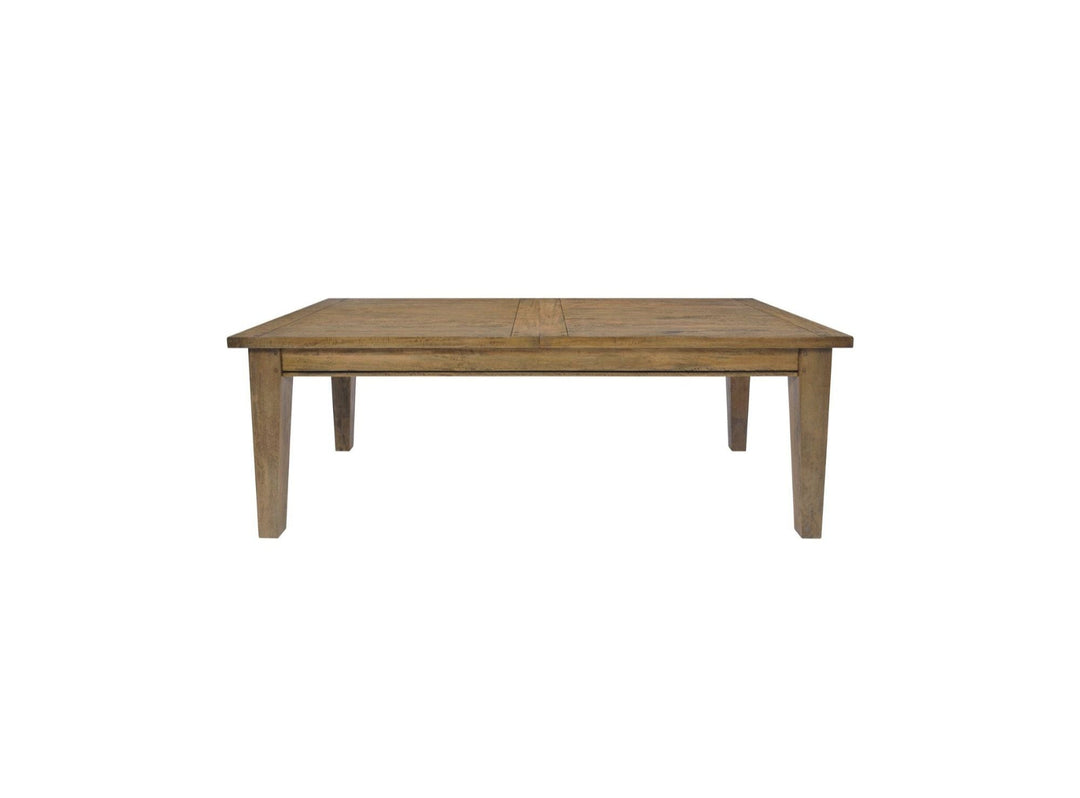 Toulouse Dble Ext Table Mango Smokehouse Rustic - Destination Interiors