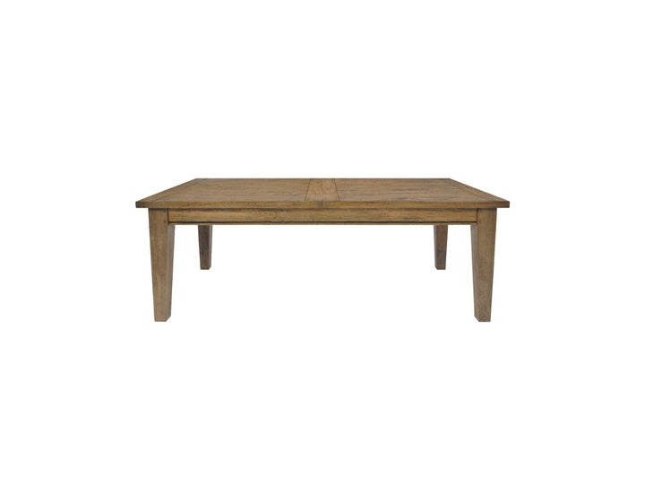 Toulouse Dble Ext Table Mango Smokehouse Rustic - Destination Interiors