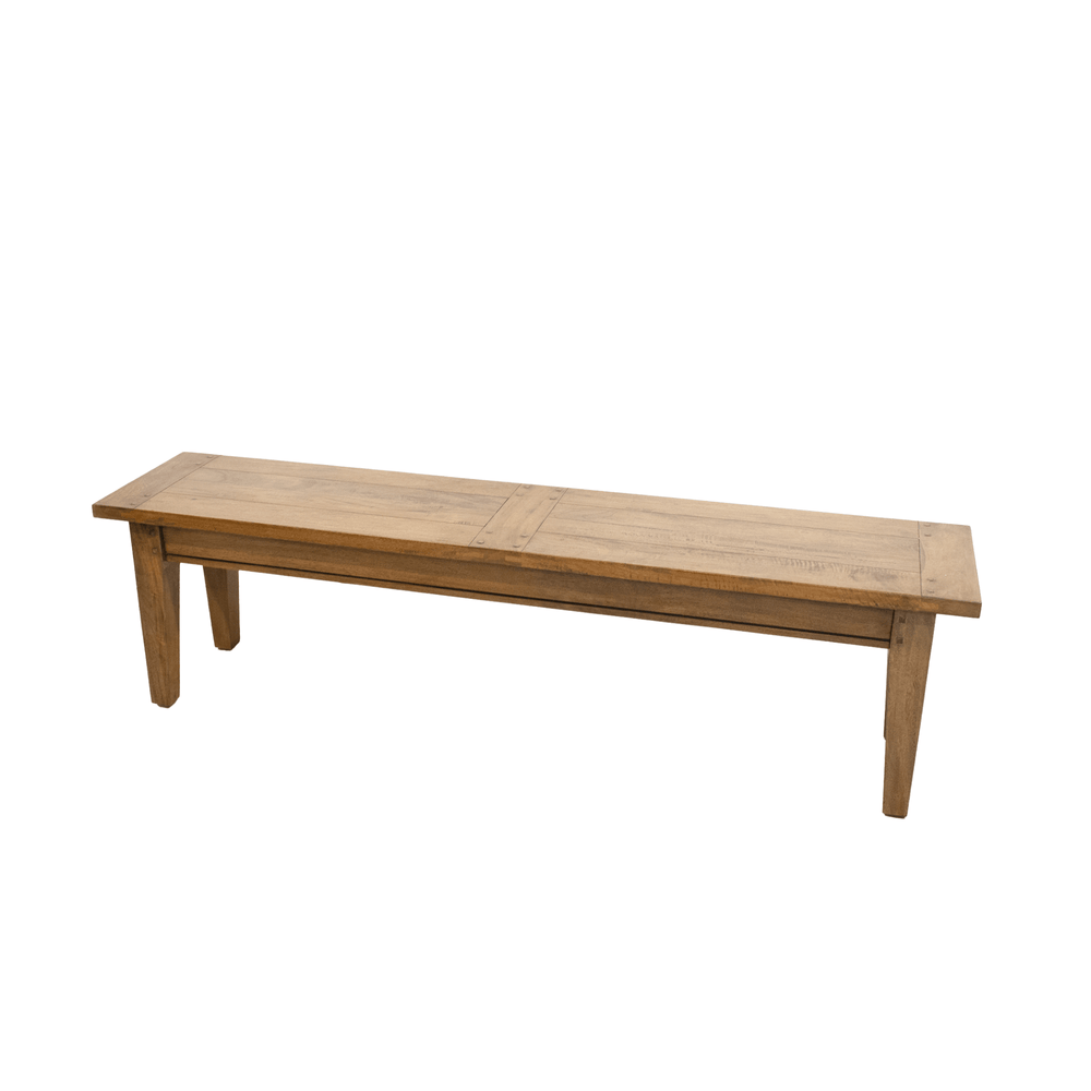 TOULOUSE LONG BENCH SEATING SMOKE HOUSE - Destination Interiors