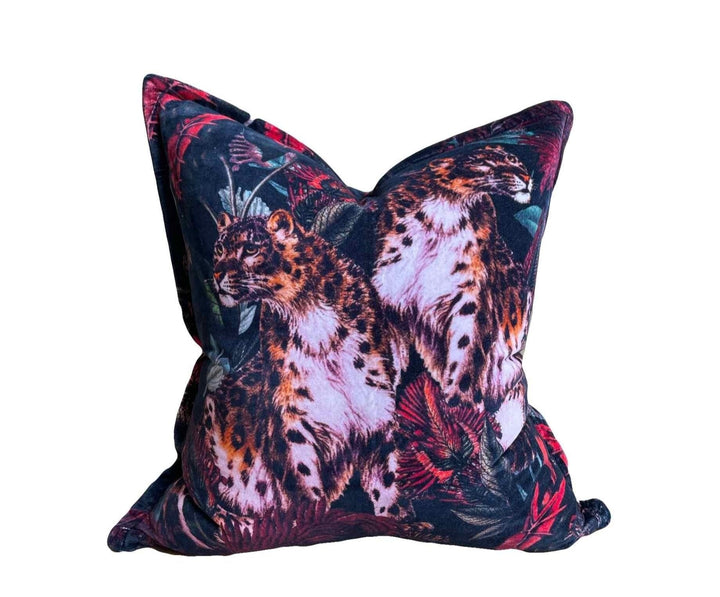 Tropical Cheetah Cushion Cover - Destination Interiors