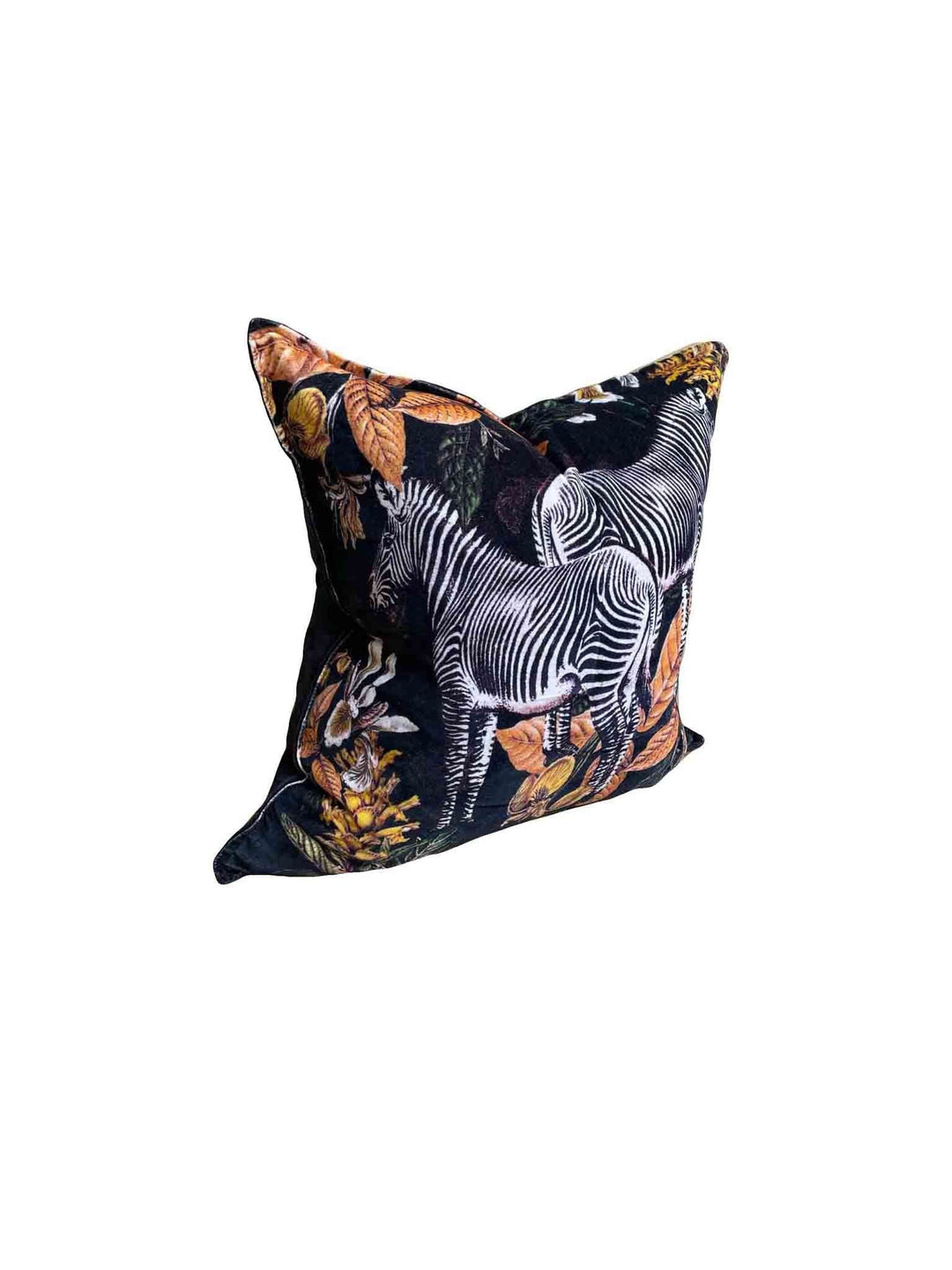 Tropical Zebra Cushion Cover - Destination Interiors