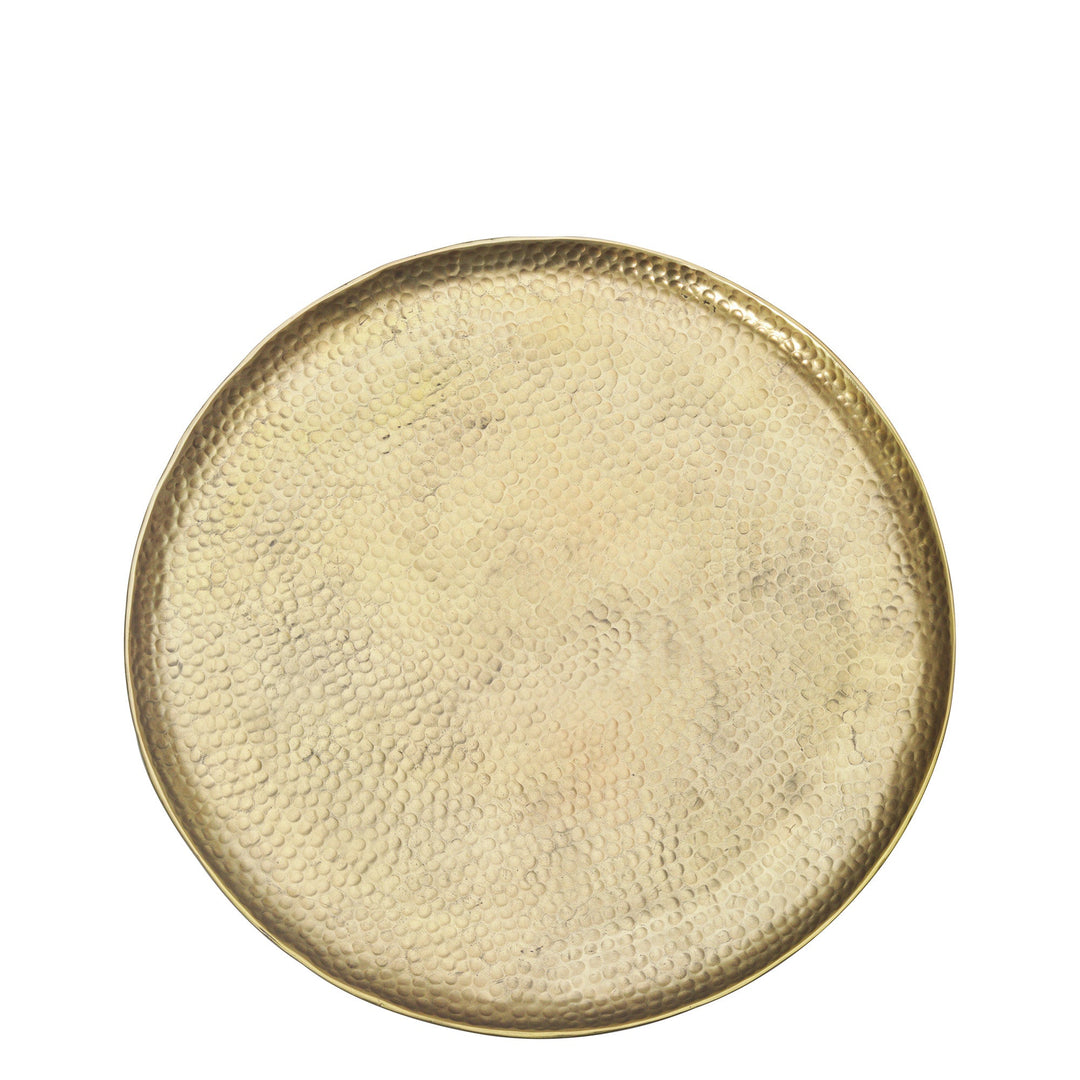 VIENNA ALUMINUM COFFEE TABLE GOLD - Destination Interiors