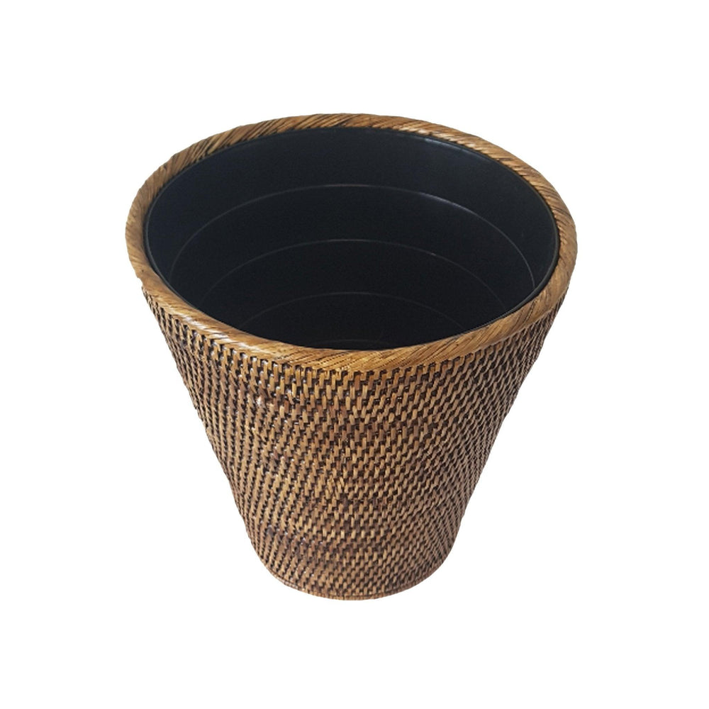 Waste Bin With Plastic Inner - Destination Interiors