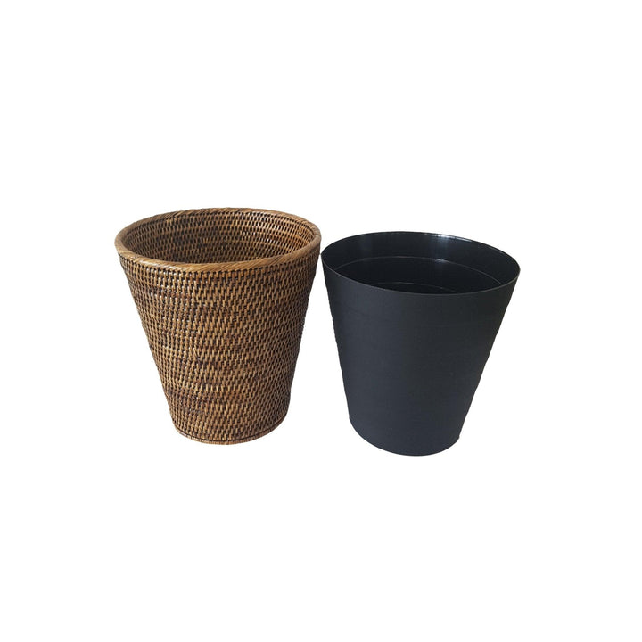 Waste Bin With Plastic Inner - Destination Interiors