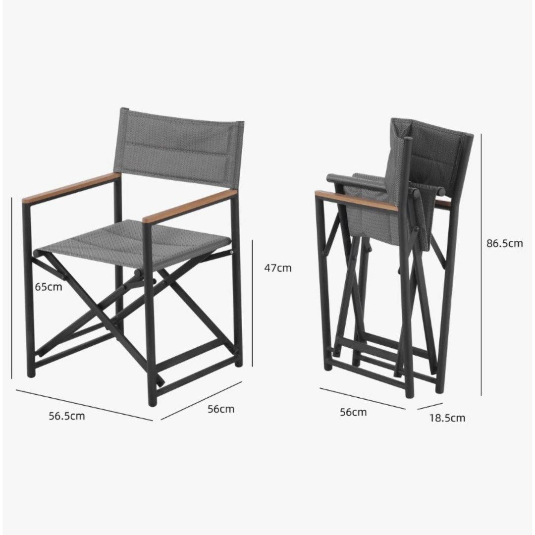 XETA OUTDOOR DIRECTORS CHAIR - Destination Interiors
