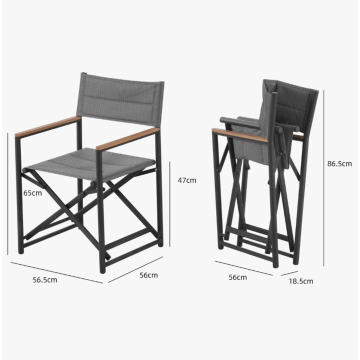 XETA OUTDOOR DIRECTORS CHAIR - Destination Interiors
