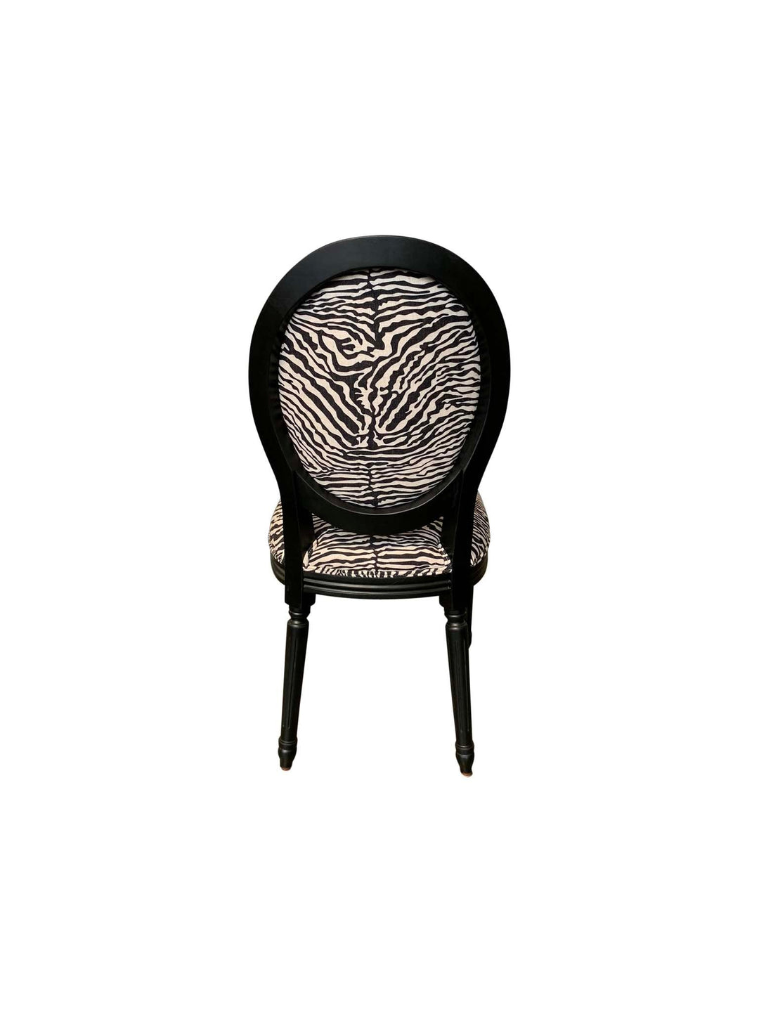 Zebra Design Balloon Back Chair - Destination Interiors